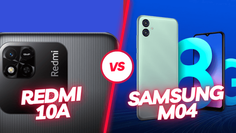 Redmi 10A vs Samsung Galaxy M04: Which is the Best Budget Smartphone?